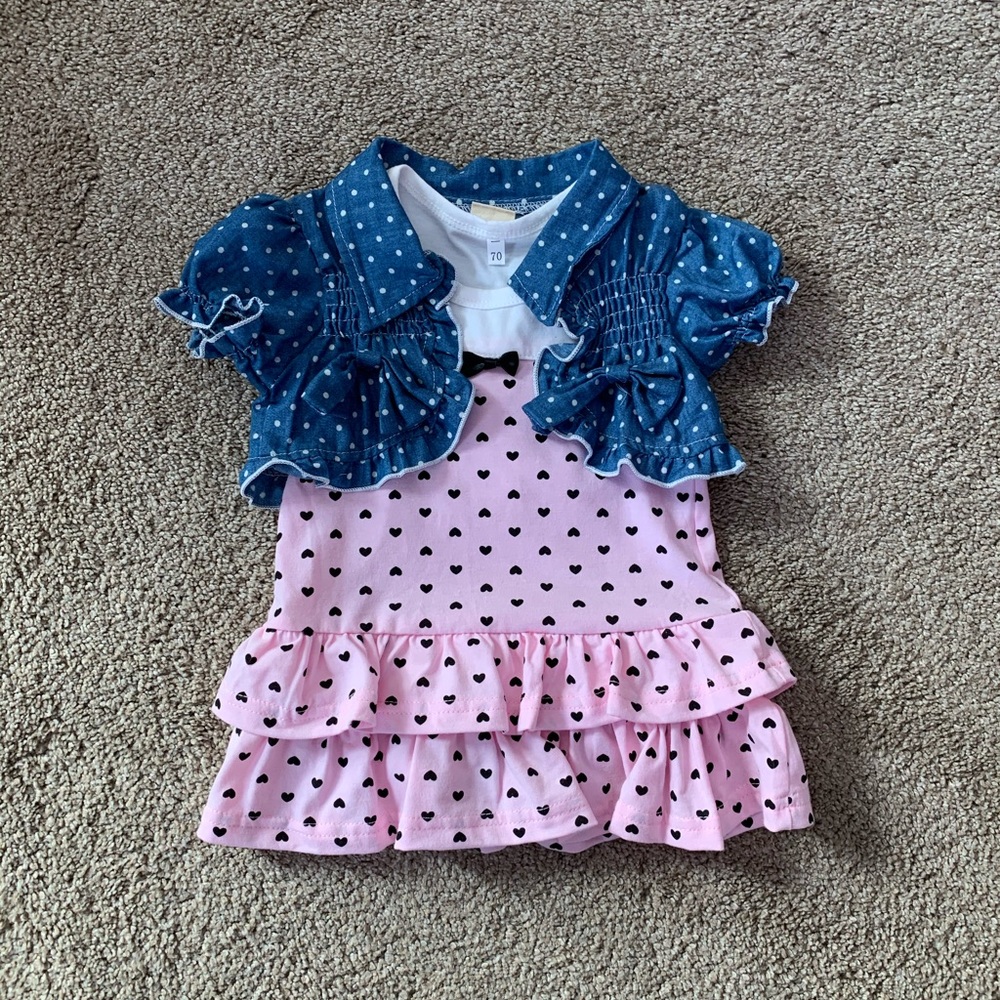 🛑SOLD🛑Polka Dot Dress & Jacket